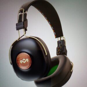 BOB MARLEY Over-Ear Wireless Headphones with Bluetooth, 34 Hours Quick Charging